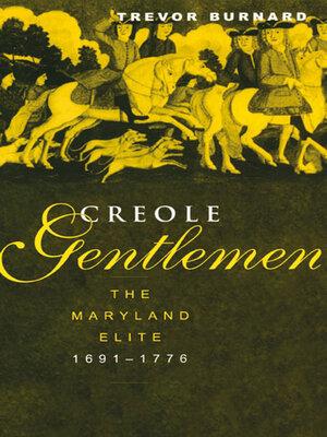 cover image of Creole Gentlemen